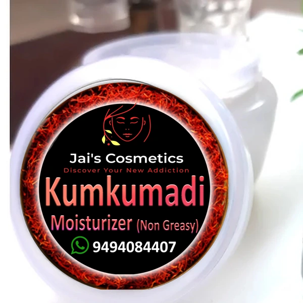Jai's Cosmetics Kumkumadi Moisturizer (Non Greasy) - 80 Ml Cream Size