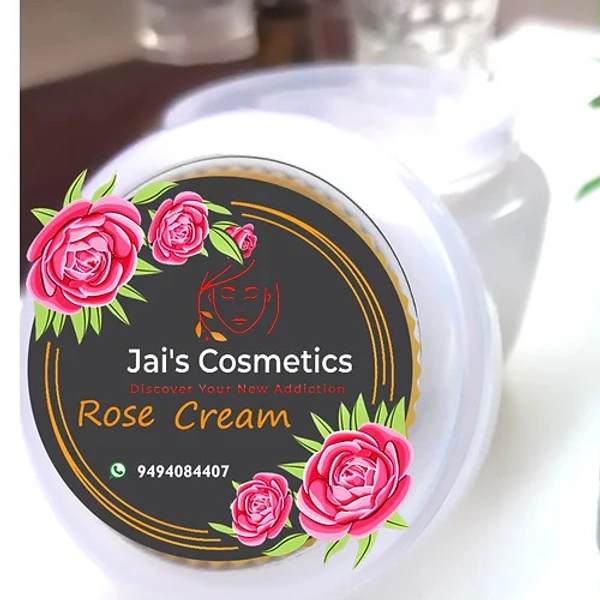 Jai's Cosmetics Rose Cream - 60 Ml Cream Base