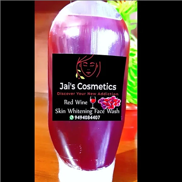 Jai's Cosmetics Red Wine Face Wash - 100 Ml