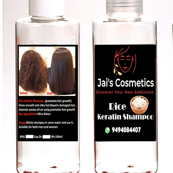Jai's Cosmetics Rice Keratin Shampoo - 200 Ml