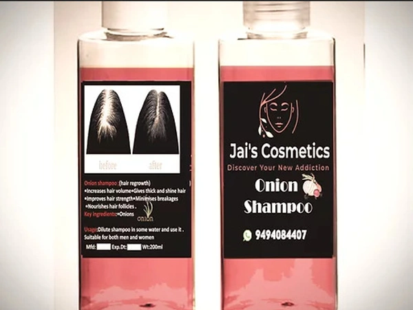 jai's Cosmetics Onion Shampoo - 200 Ml