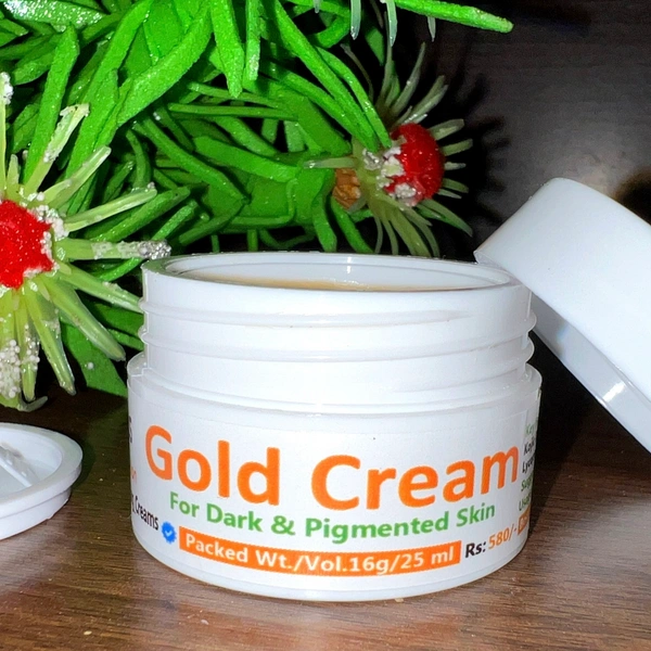 Jai's Cosmetics Gold Whitening Cream - 16g/25ml Cream
