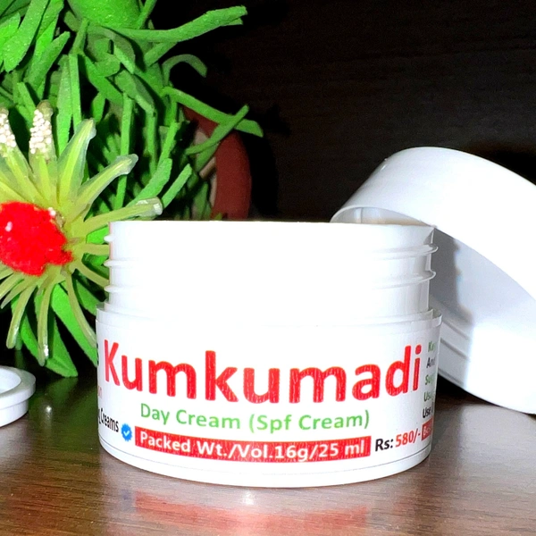 Jai's Cosmetics Kumkumadi Day Cream (Spf Cream) - 16g/25ml Cream