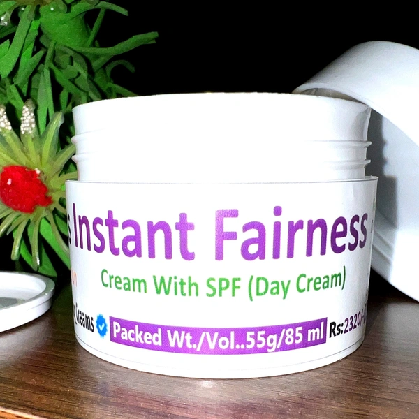 Jai's Cosmetics Instant Fairness Cream With SPF (Day Cream) - 55g/85ml Cream