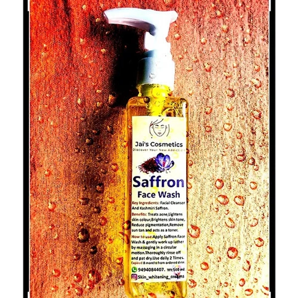 Saffron Face Wash - 100 Ml
