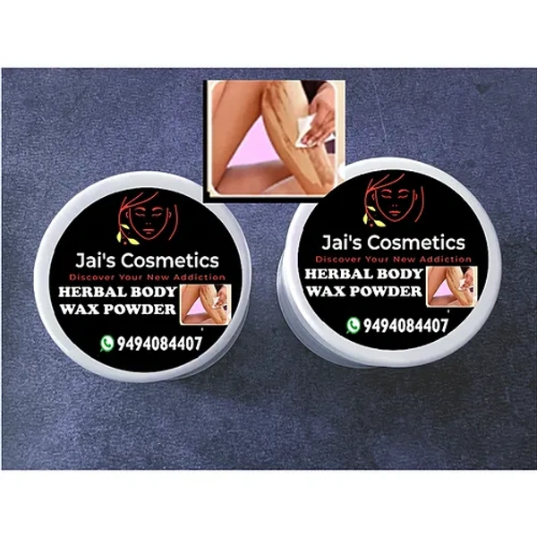 Jais Cosmetics Herbal Body Wax Powder- 70g (35g 2 Packs) - 70g