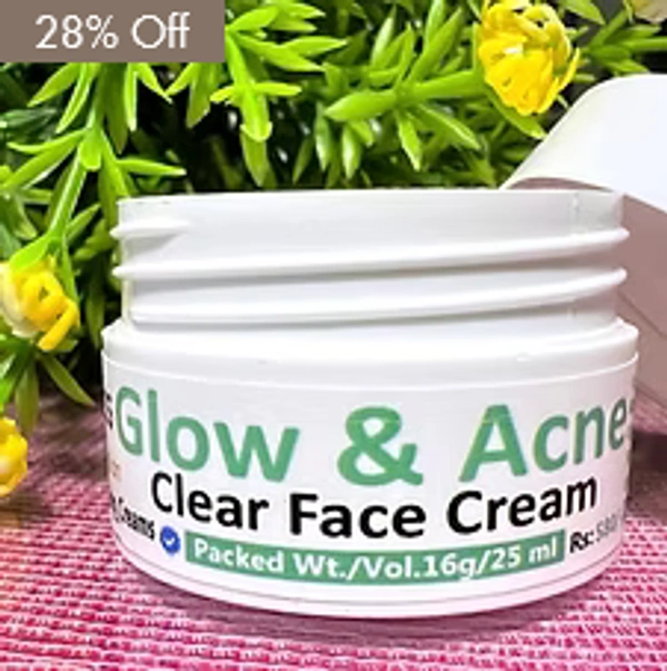 Jai's Cosmetics Glow & Acne Clear Cream - 55g/85ml
