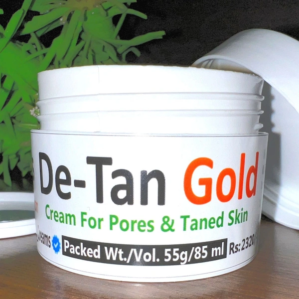 Jai's Cosmetics De-Tan Gold Cream - 55g/85ml
