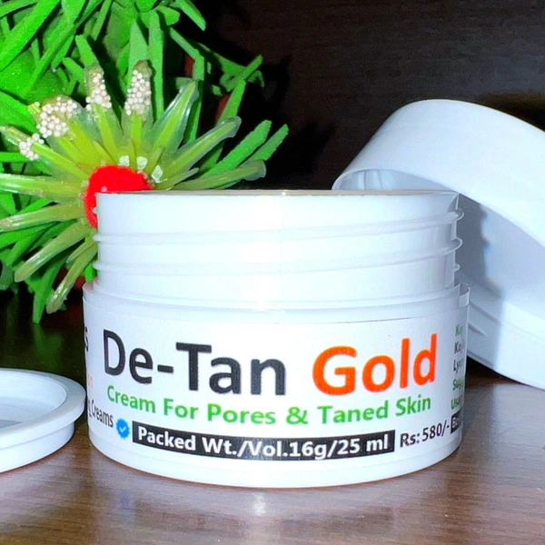 Jai's Cosmetics De-Tan Gold Cream - 16g/25ml