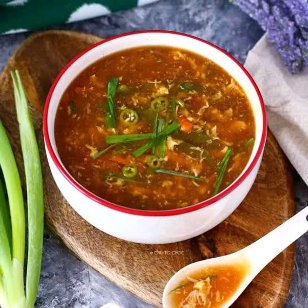 Hit And Sour Chicken Soup