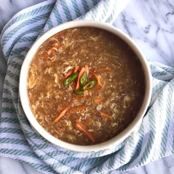 Hit And Sour Chicken Soup