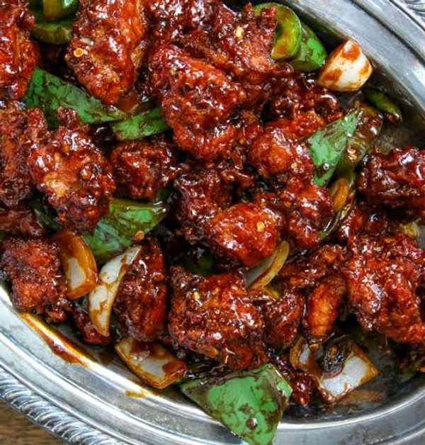 Chilli, Ginger,Garlic, Pepper Chicken 