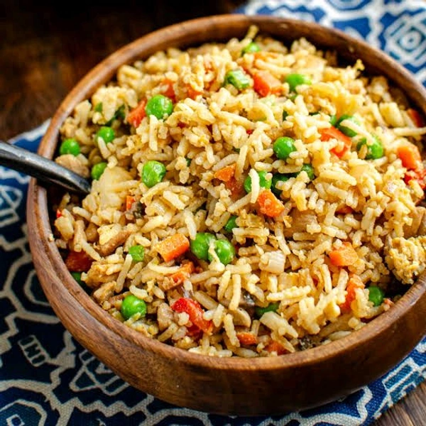 Crispy Chicken Rice 