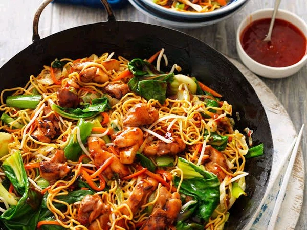 Crispy Chicken Noodles 