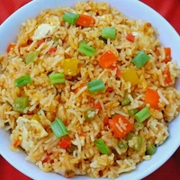 Schezwan Chicken Rice 