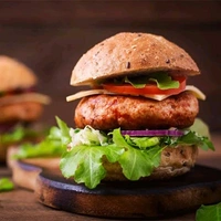 Tandoori Hamburger (Combo)