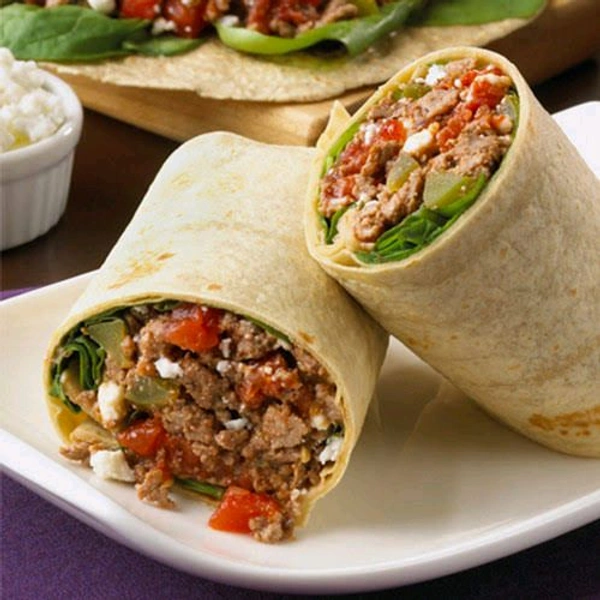 Mexican Taco Beef Wrap