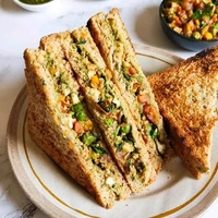 Crispy Paneer Sandwich 