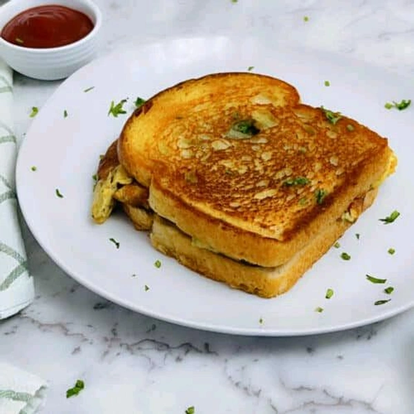 Bread Omlette With Cheese 