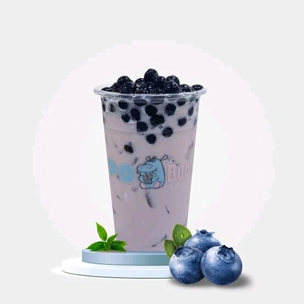 Blueberry Bubble Tea 