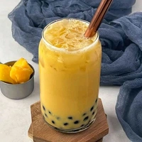 Mango Milk Bubble Tea 