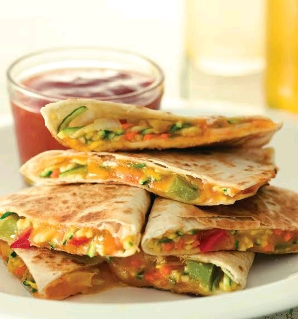Veg Cheesy Quesa Dillas