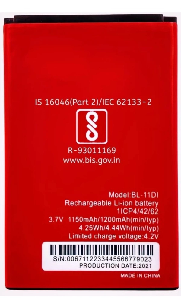 ITEL BL-11DI MOBILE BATTERY GENUINE QUALITY 