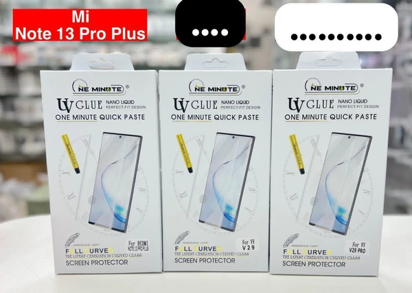 UV Glass Imported Quality Full Range 💯% Og Fingerprint Working  - 1+7 Pro