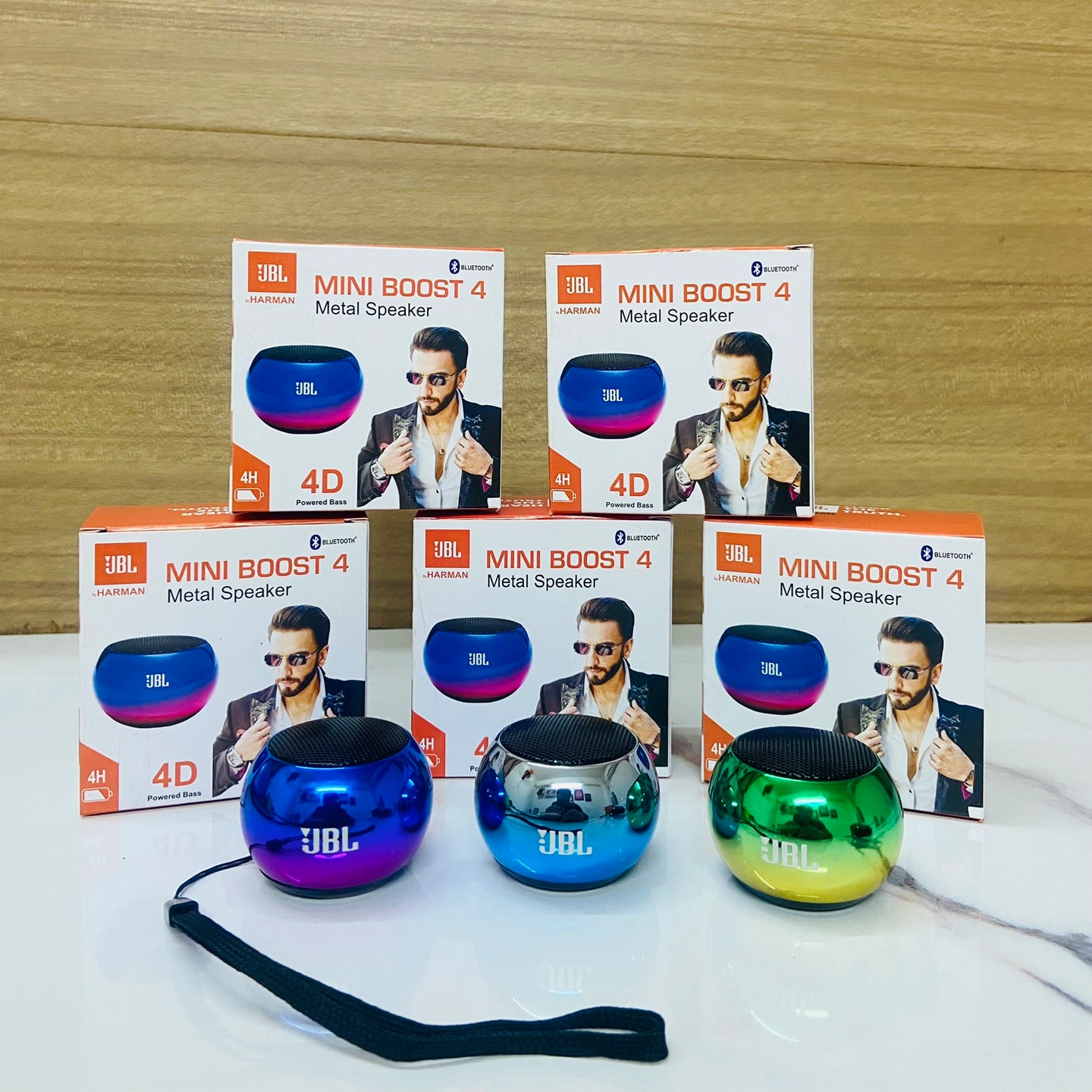 JBL MINI BOOST METAL SPEAKER