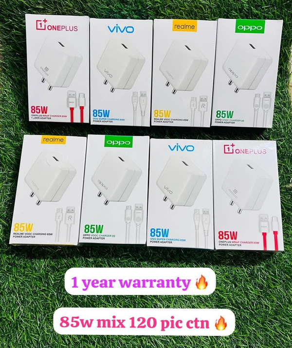 New 85W Super Vooc Ultra Fast Charger 💯% Og