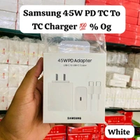 Samsung 45W PD charger Type-C Charger Premium Quality 💯% Og