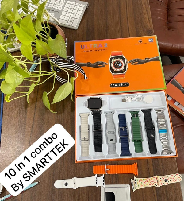 New Ultra 2 10in1 Combo Smart Watch