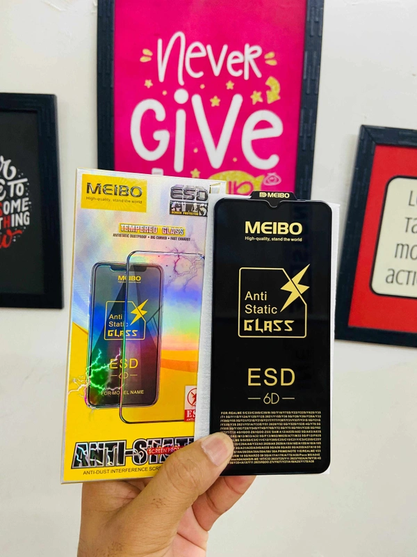 VIVO Meibo Esd 6d d Tempered Glass Pack Of 10(Imported) - Y21/Y22/Y22s