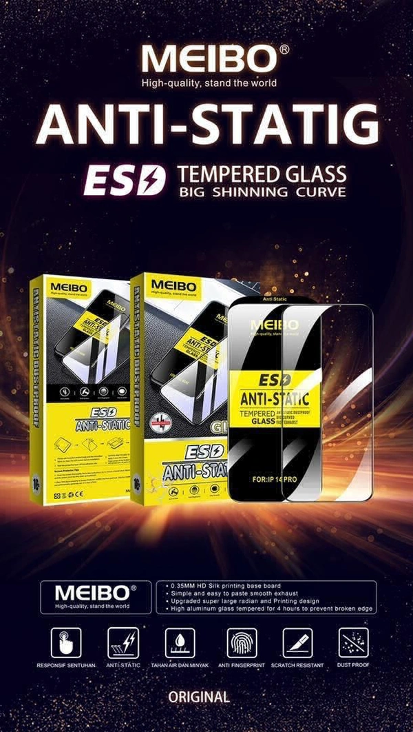VIVO Meibo Esd 6d d Tempered Glass Pack Of 10(Imported) - Y100/Y100A
