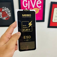  OPPO Meibo Esd 6D Tempered Glass Pack Of 10(Imported) - A1k/C2