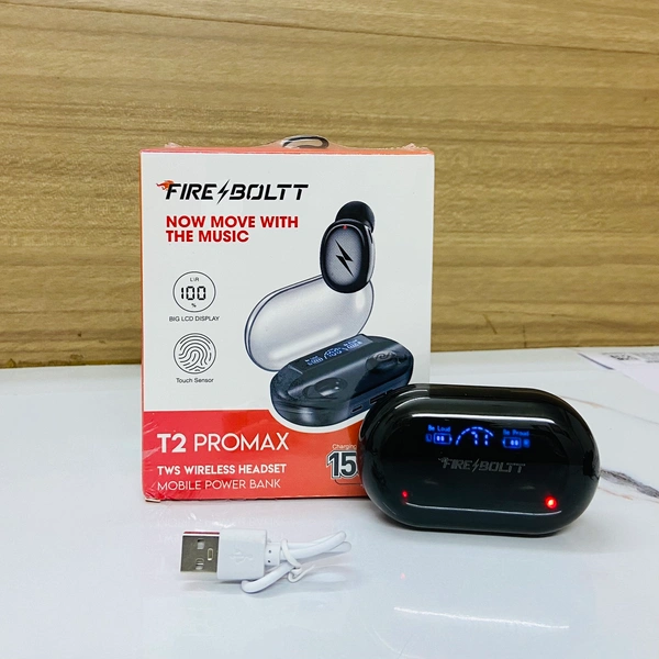 FireBolt T2 Pro Max 💯% Og C type Big LCD Touch Working