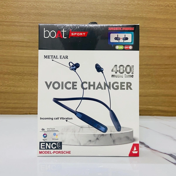 New Boat Porsche Voice Changer + Metal & Megantic On-Off sensor Incoming Call Vibration 📳