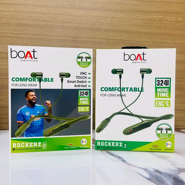 Boat Rockerz (452) 💯% Og magnetic 🧲 on-off + 350mah big Battery 🔋