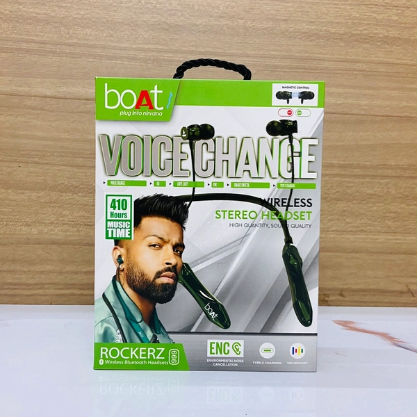 Boat Rockerz 666 💯% Og Anti Lost + Magnetic 🧲 on off +Voice Changer 