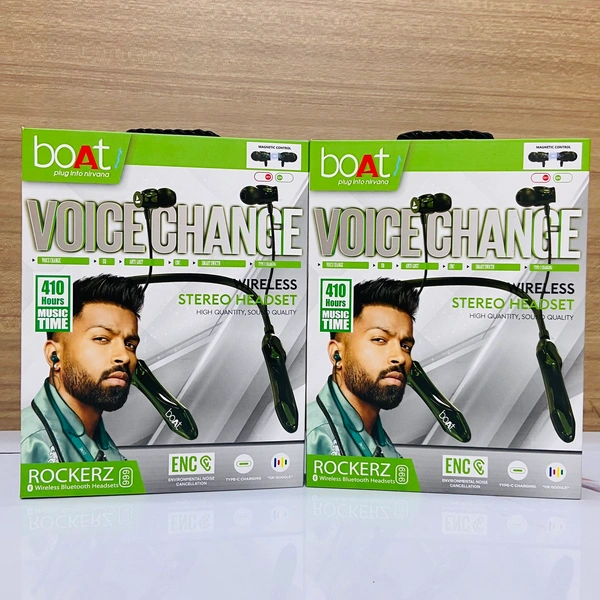 Boat Rockerz 666 💯% Og Anti Lost + Magnetic 🧲 on off +Voice Changer 