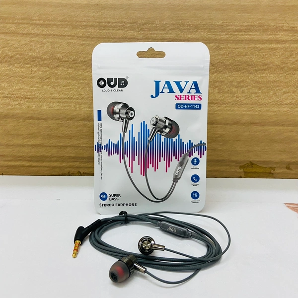 New OUD Java Series (OD-HF-1143) Super Bass Earphone 