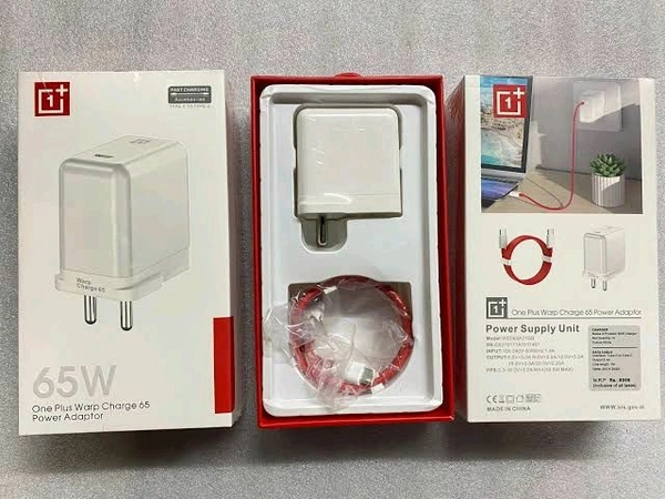 OnePlus 65W Charger 💯% Og Charger 1by1 Lamination