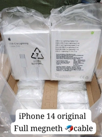 Iphone 14 C to Lightning  💯% Og Magnetic 🧲 Cable China 🇨🇳 Pack Available