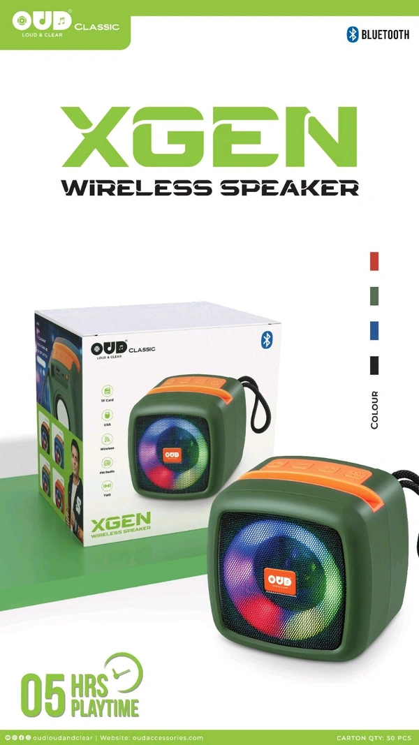 New OUD Classic XGEN Bluetooth Speaker 