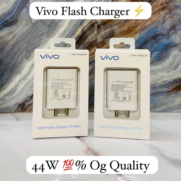 Vivo 44W Flash Charger 💯% Og Quality Limited Stock