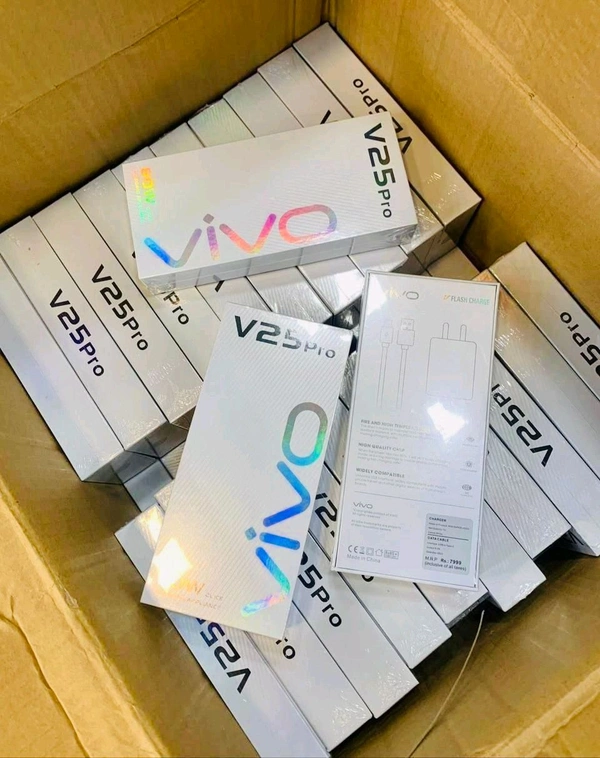 Vivo V25 Pro 80 Watts Flash⚡️Charge 💯% Og China 🇨🇳 Packing