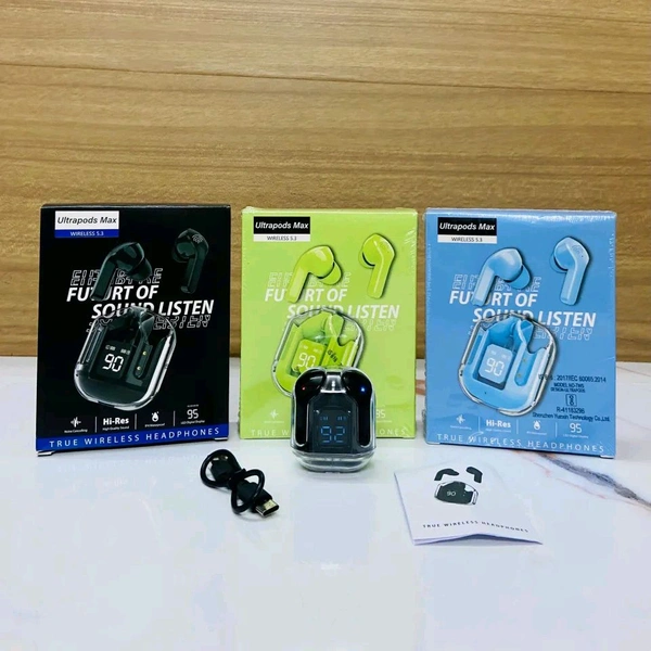 Ultrapods Max Multi Colour Earbuds New Stock Available 