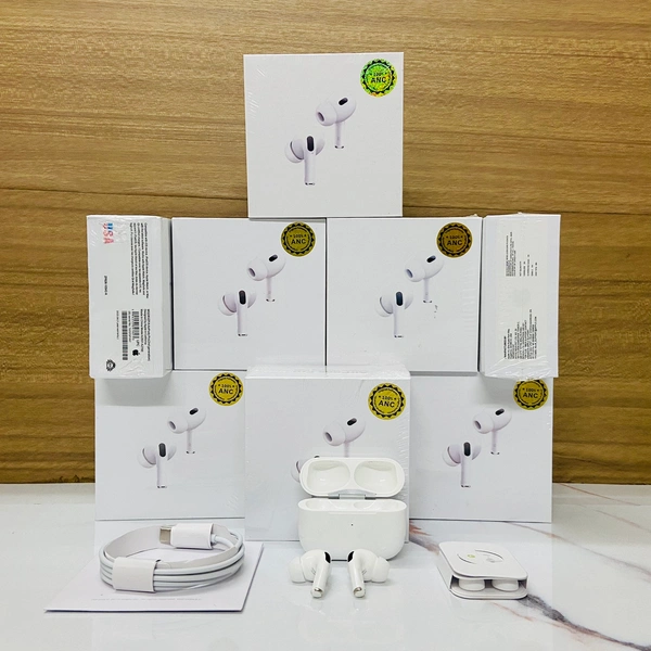 Airpod Pro2 💯% (IPHONE PIN) Beep Sound+ Touch Volume Working+ Magnet 🧲 Ear