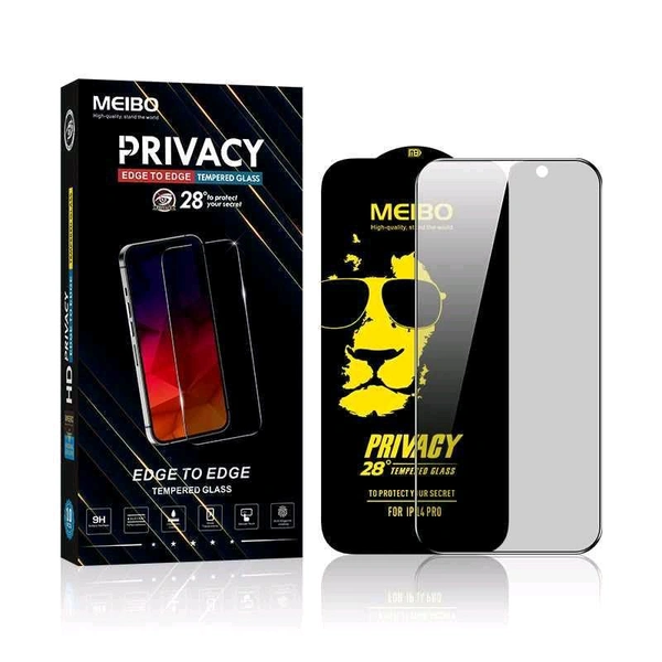 Meibo Privacy ESD Anti-Static Edge To Edge Temperd Glass (10 pcs box) - OnePlus Nord Ce 4