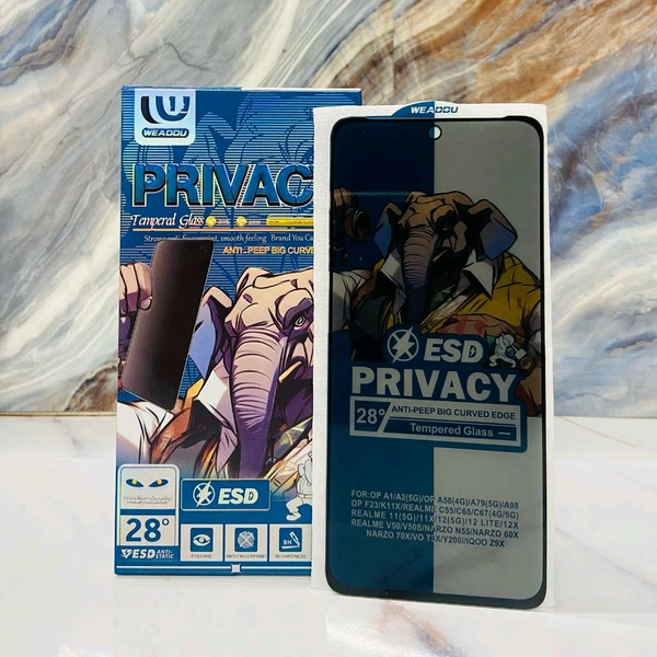 New iPhone PRIVACY Anti Static Tempered Glass (10 Pcs Box) - Iphone X